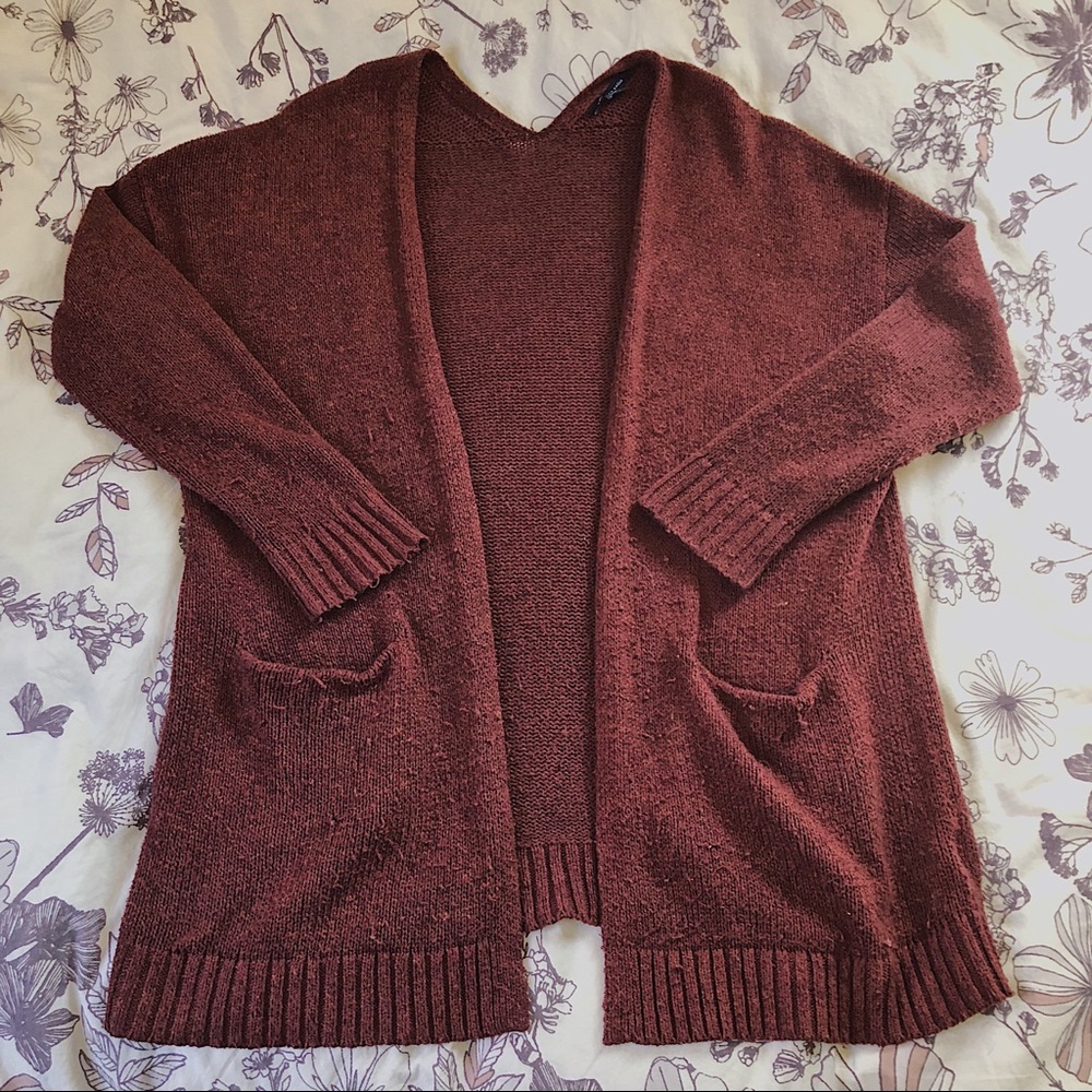 long cardigan